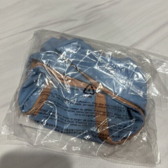 NWT J.Crew Blue Curved Waist Cheeky Swim Hipster Bikini Bottom Size Medium - Picture 5 of 5